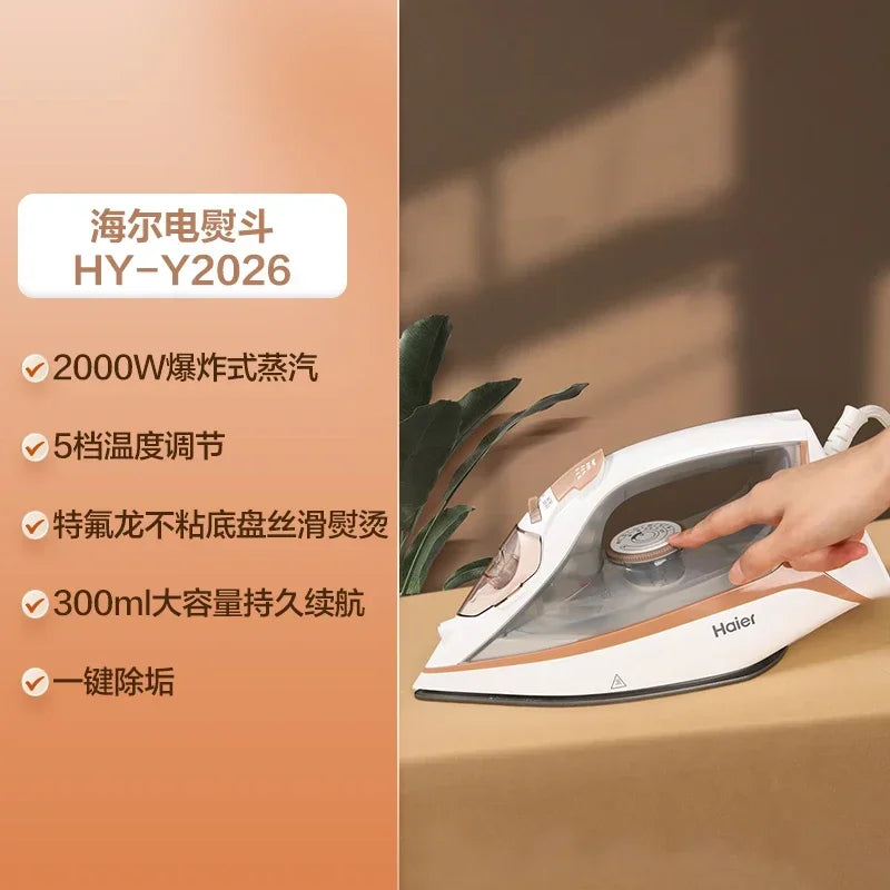 Tidesmit portable steam iron for clothes featuring vintage design for precise household and tailor shop ironing