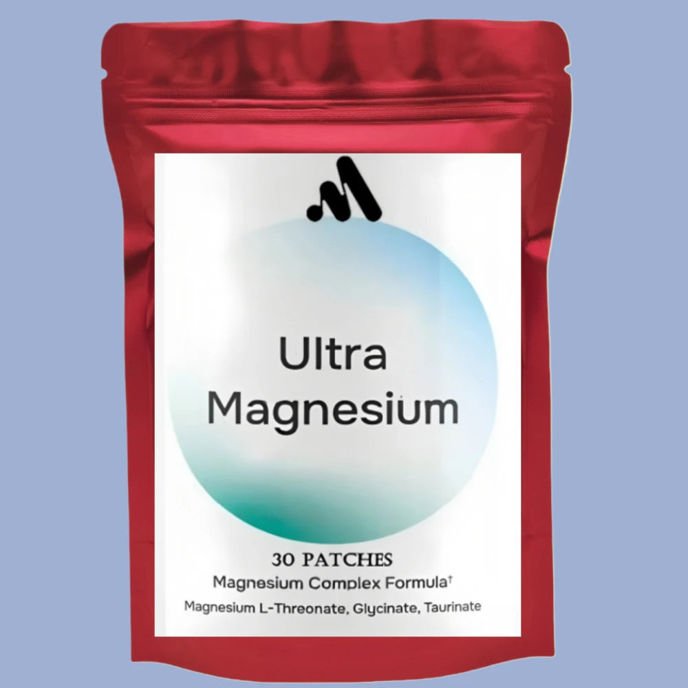 30 Patches Ultra Magnesium Glycinate L-Threonate & Taurinate - Estrogen Patch