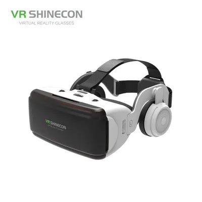 VR Headset for Smartphone – Immersive 3D Virtual Reality Glasses G06E headset version Tidesmit