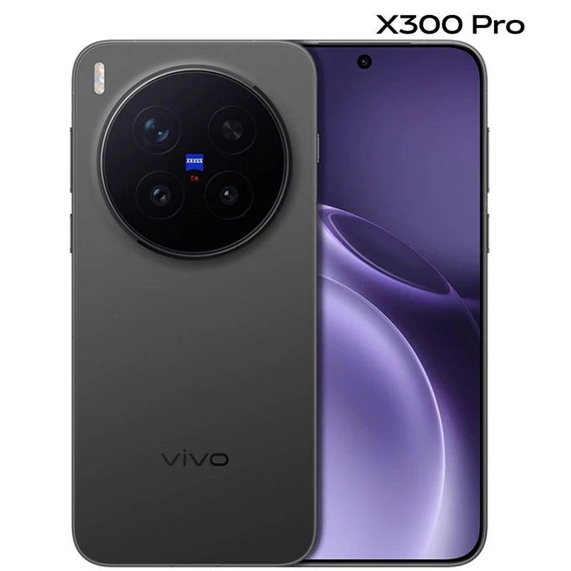 Original Vivo X300 Pro Mobile Phone 6.78" AMOLED 200.0MP 90W Charge Android 16.0 OTA 6510mAh Dimensity 9500 IP69 Waterproof