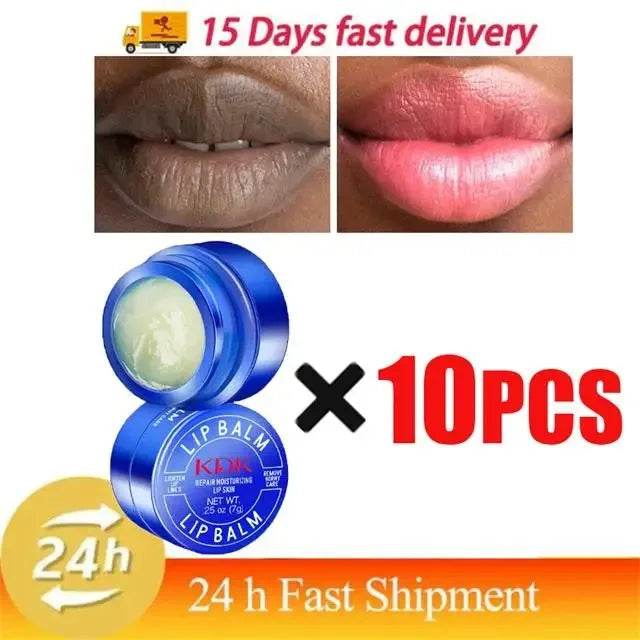 Lip Lightening Balm | Exfoliating & Hydrating Lip Treatment by Tidesmit Lip Care 10 pcs Tidesmit