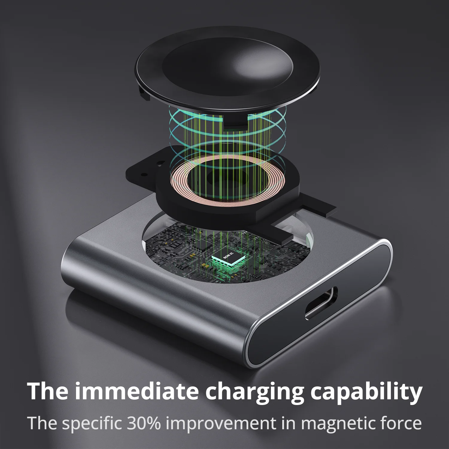 Samsung Galaxy Watch Wireless Charger – Fast USB-C Charging Dock Tidesmit