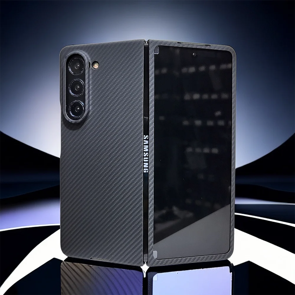 Samsung Galaxy Z Fold 6 Carbon Fiber Case | Ultra-Thin Aramid Cover Tidesmit