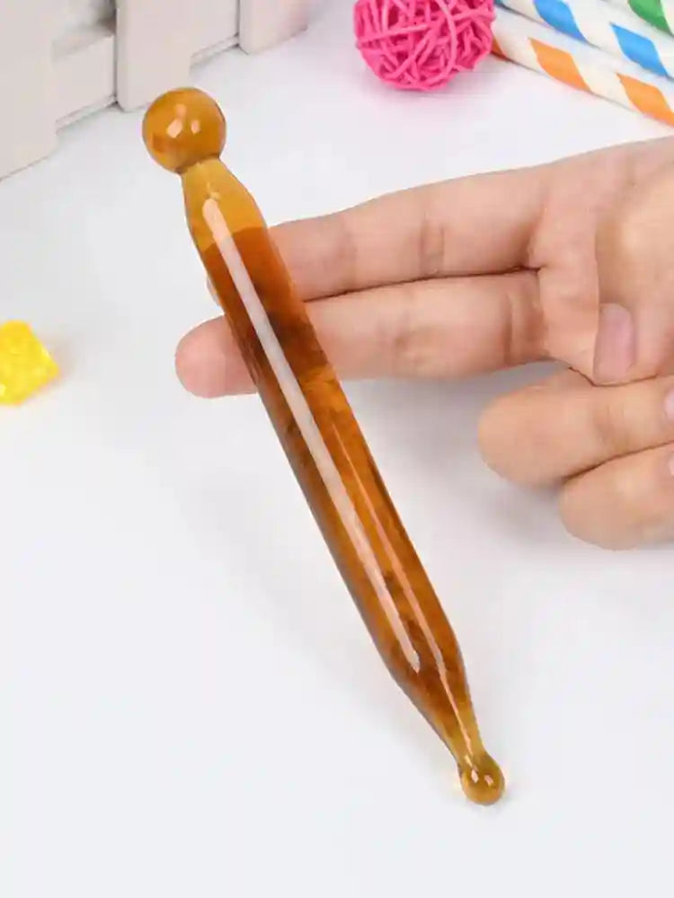 Gua Sha Scraping Tool Set 6-in-1 Face Body Massage Kit - Amber Eye Massage Instrument Tidesmit