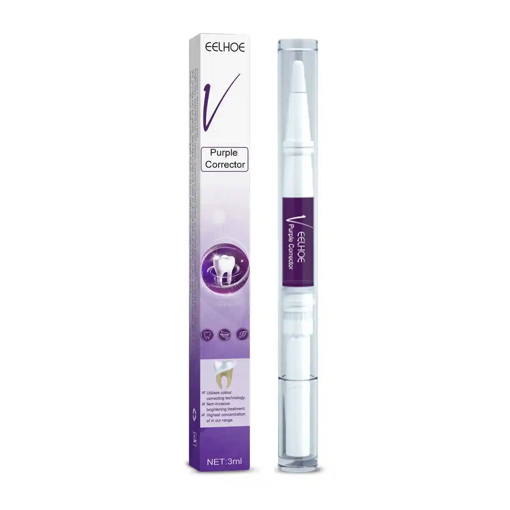 Tidesmit Smilekit purple teeth whitening mousse for tartar removal and fresh breath oral hygiene care