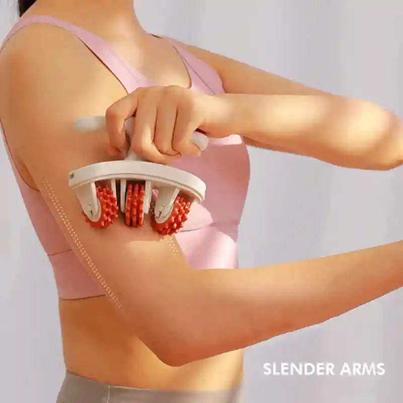 Massage Roller Ring for Full Body Muscle Relief - Tidesmit Rechargeable Massage Roller Tidesmit