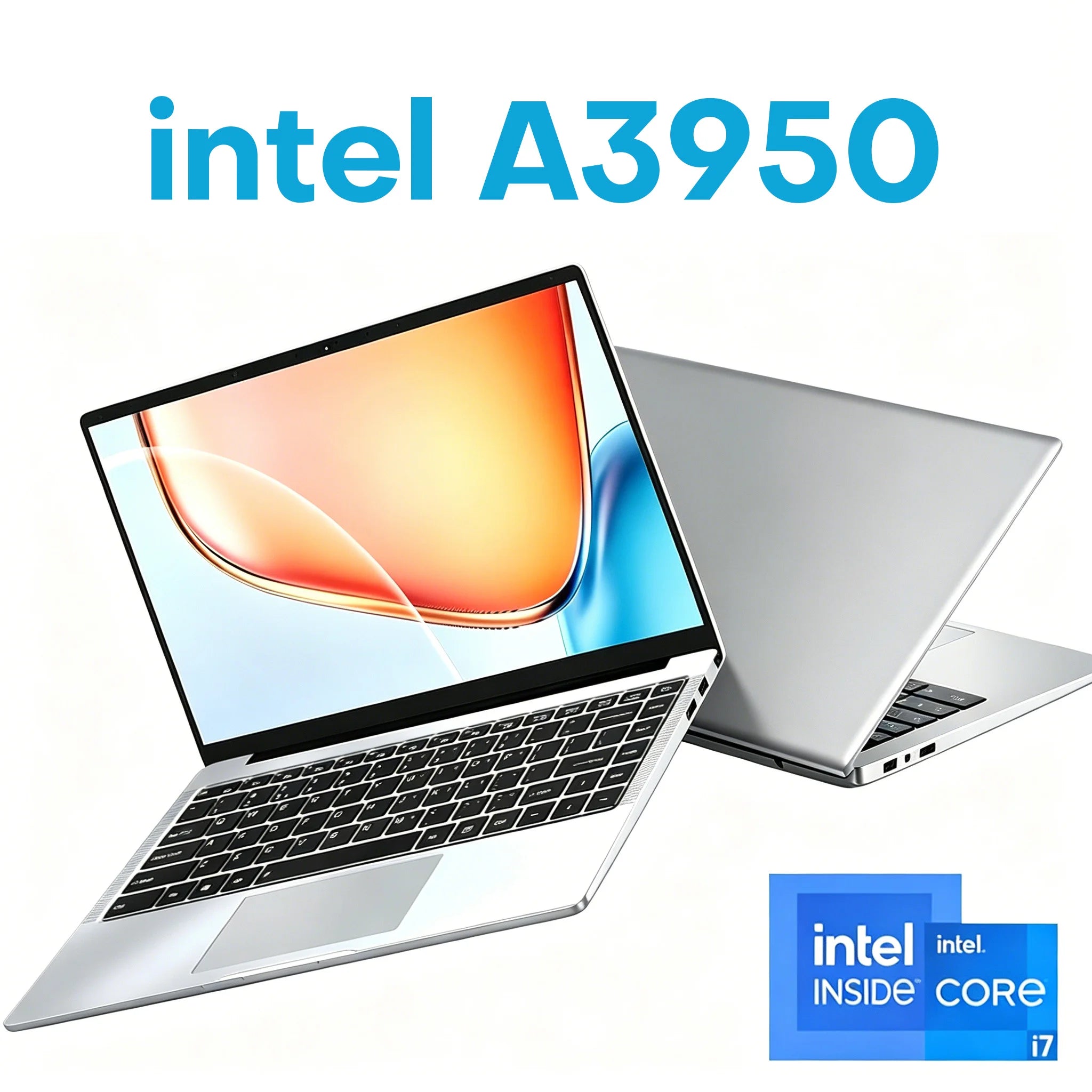 Portable Laptop Computer Windows 11 Intel i7-9850H Intel A3950 Notebook PC Gamer 12GB RAM 512GB 1TB SSD Office Study Computer PC