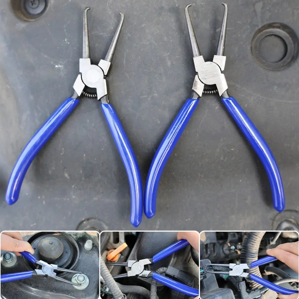 Automotive Fuel Filter Hose Line Pipe Connector Clamp Wrench Removal Tool