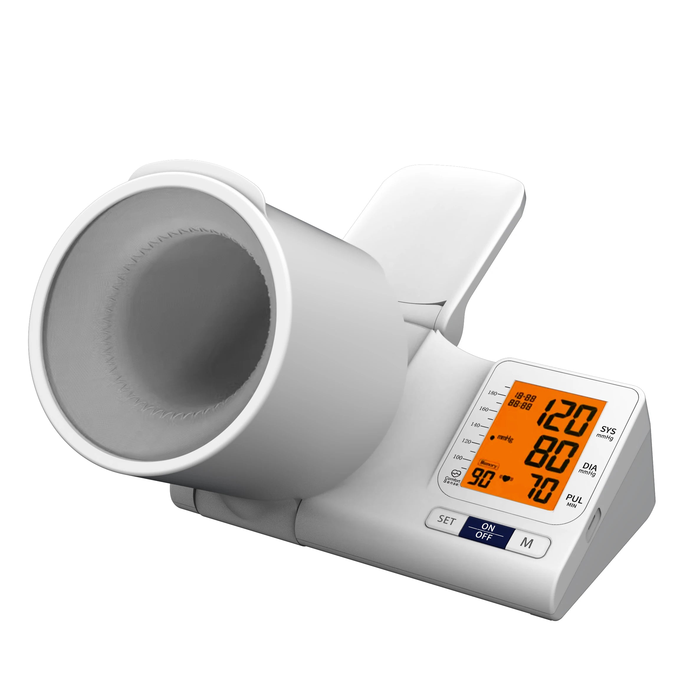 AiQUE Clinic Blood Pressure Monitor Automatic Tunnel Tonometer Digital Upper Arm Sphygmomanometer Tensiometer BP Machine Pulse
