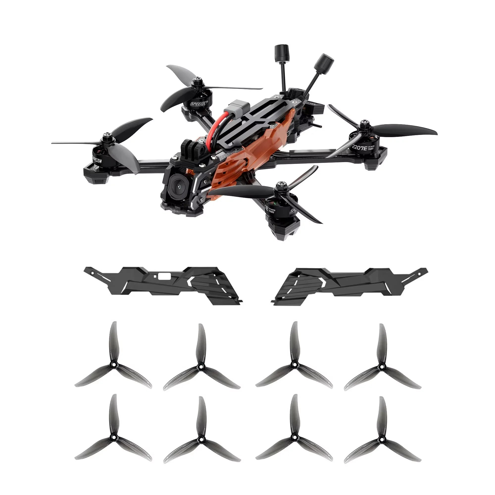 FPV Drone 5 Inch O4 Pro HD Freestyle - ELRS 2.4G High-Speed Racing Drone Tidesmit