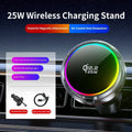 Tidesmit 25W Magnetic Wireless Car Charger - Qi Certified Fast Charging 1pc Tidesmit