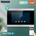 4 Wire WIFI Tuya Smart 7" Touch Screen Monitor BA15D-S Menu Motion Detection For HOMSECUR 1080P Video Doorphone Intercom