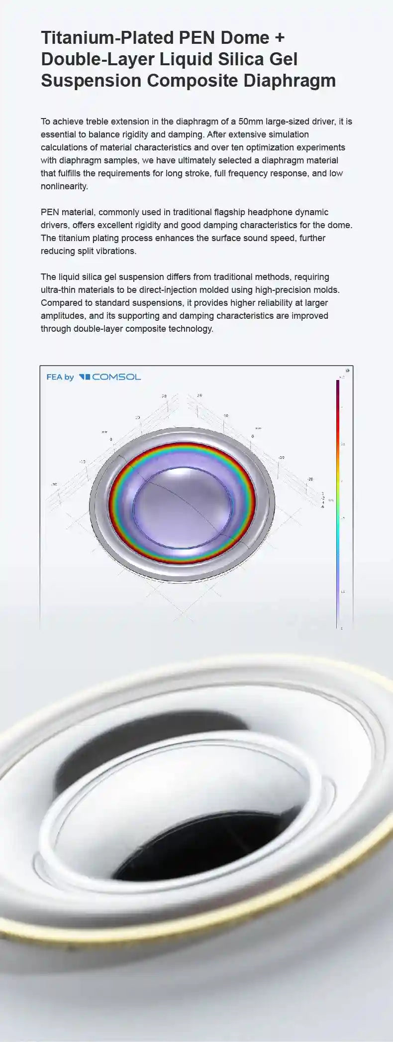 Moondrop Horizon Over-Ear Headphones with 50mm Dynamic Driver Tidesmit