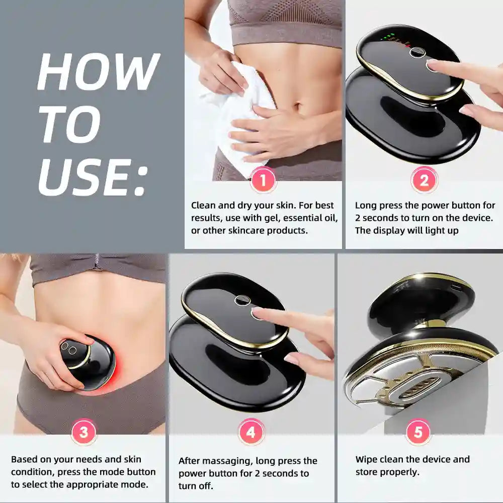 RF Body Slimming Device for Cellulite Reduction and Body Shaping Relaxation Treatment Tidesmit