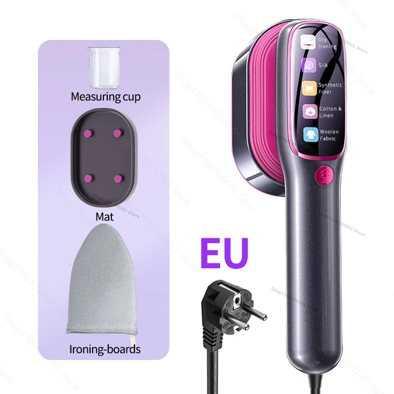 Tidesmit portable handheld garment steamer 31 showing compact design for travel and efficient fabric wrinkle removal