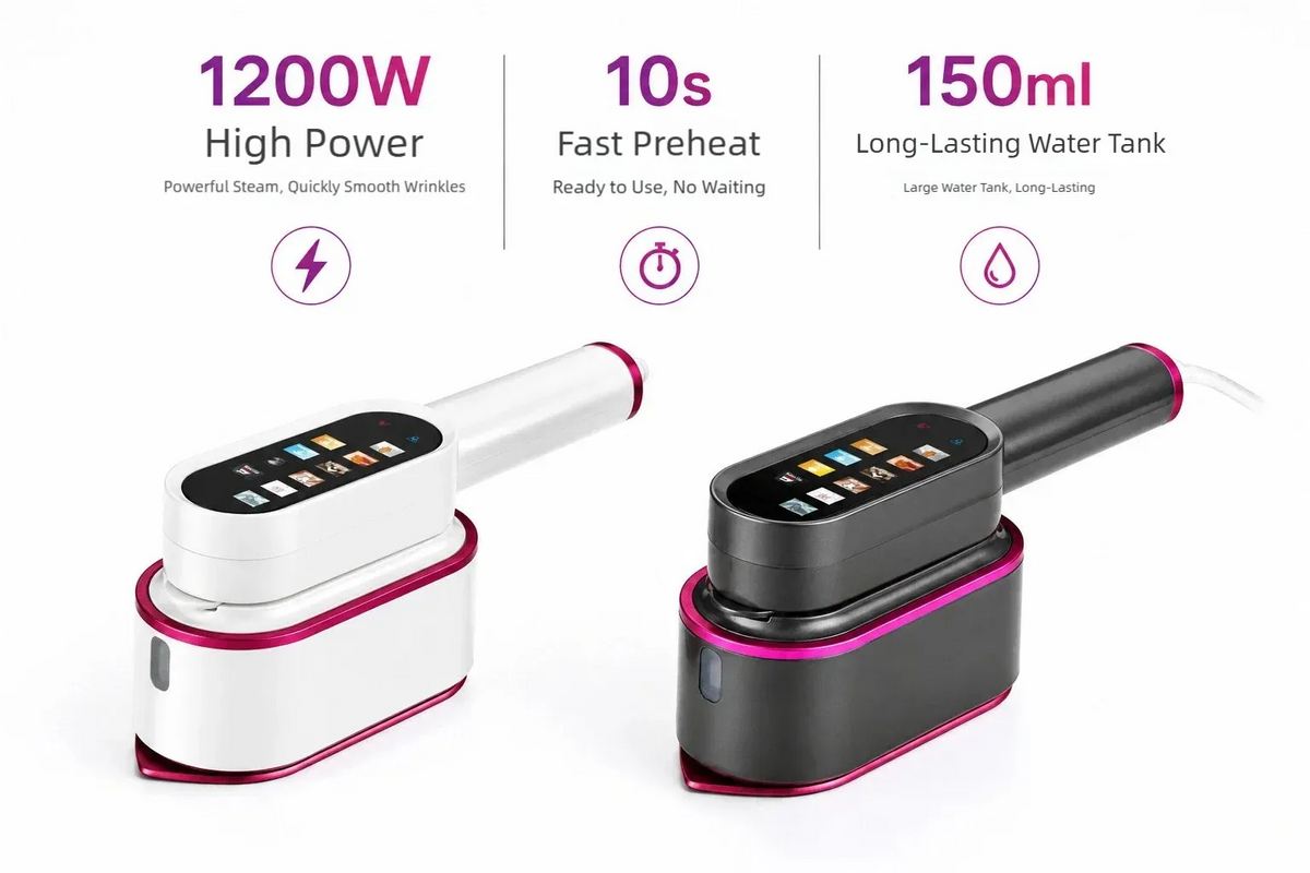 Tinsol 2-in-1 Handheld Steam Iron