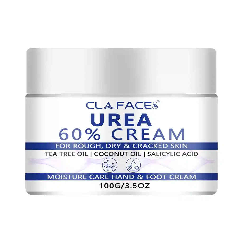 Uric Acid Foot Cream for Cracked Heels | Salon-Quality Repair | Tidesmit Scrubs Treatments 100g Tidesmit