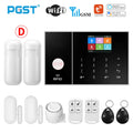 Smart Home Alarm System WiFi GSM with Tuya App Control - EU Plug D EU Plug Tidesmit