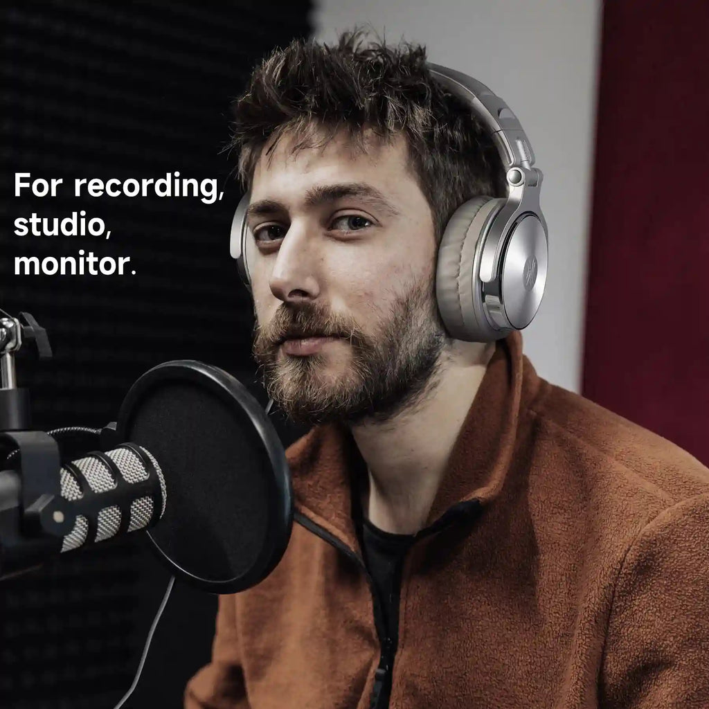 Wired Over Ear Studio Headphones - Hi-Res Audio Monitoring Tidesmit