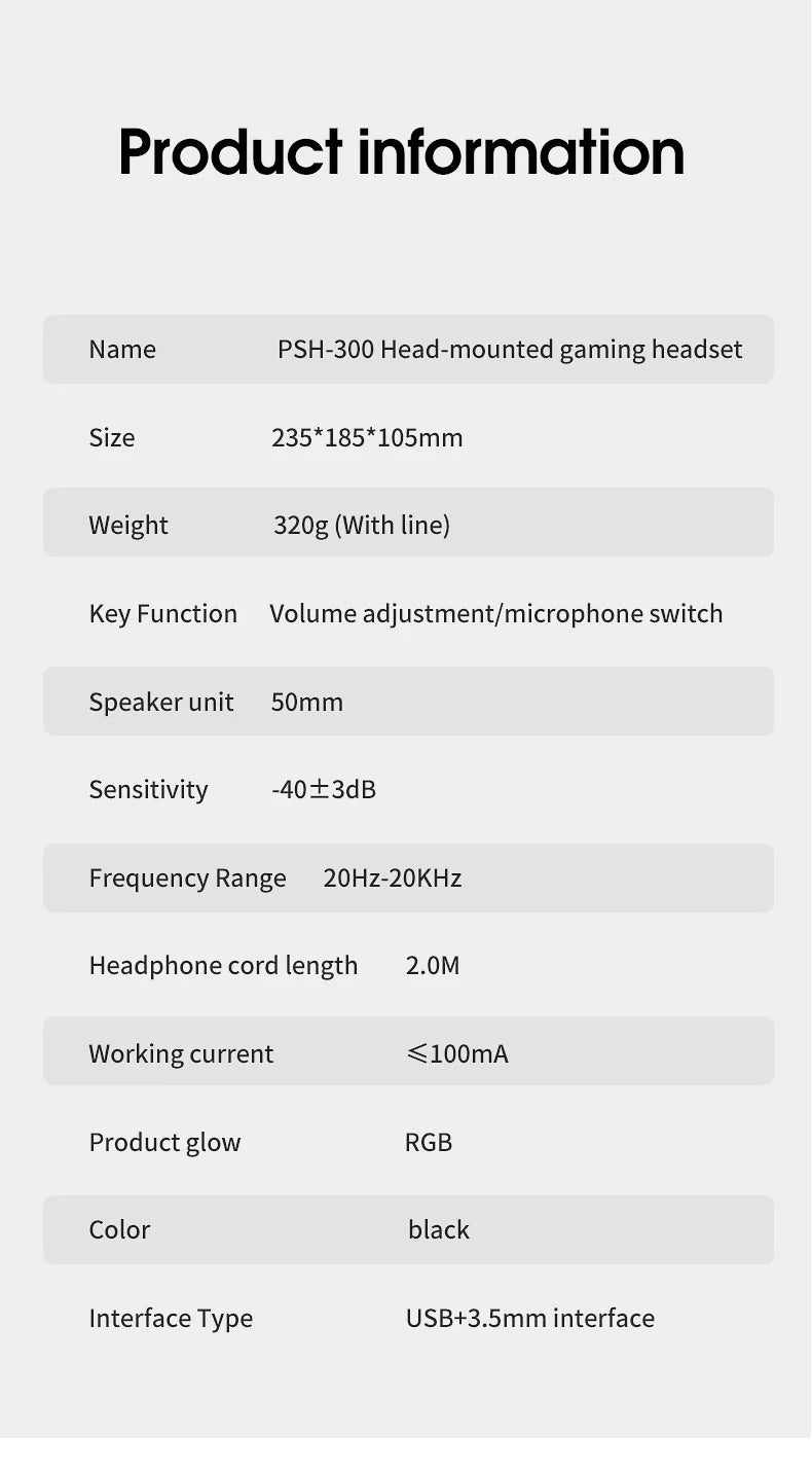 Gaming Headset with 7.1 Surround Sound and Noise Cancelling Microphone Tidesmit
