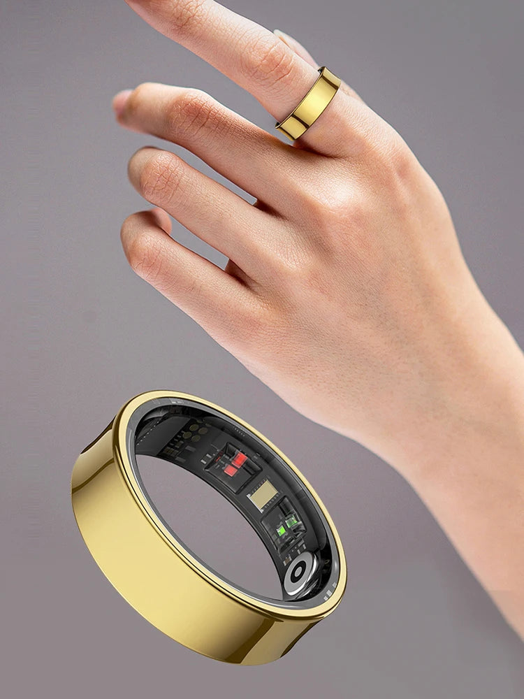 Tidesmit Smart Health Ring - Fitness Tracker with Biometric Sensor Tidesmit