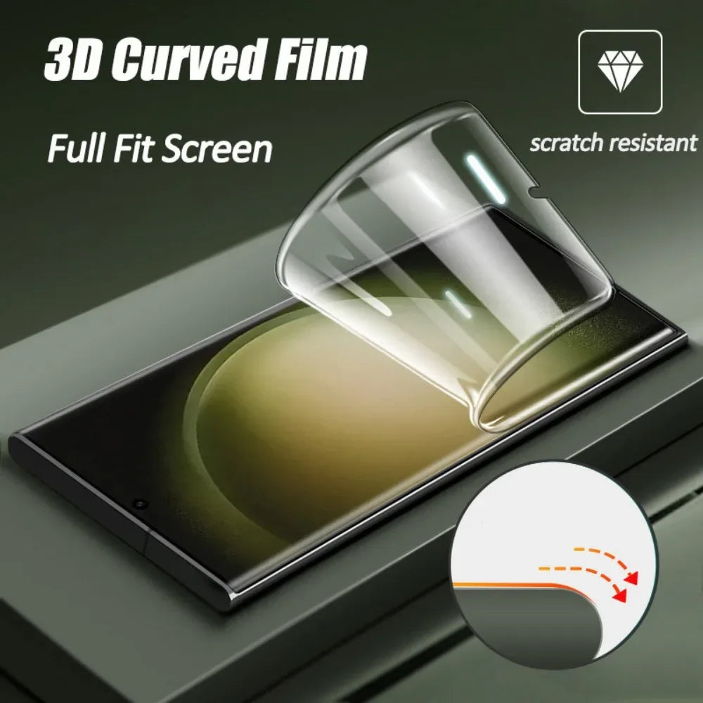Privacy Screen Protector for Samsung Galaxy - 9H Hardness Ceramic Film Tidesmit
