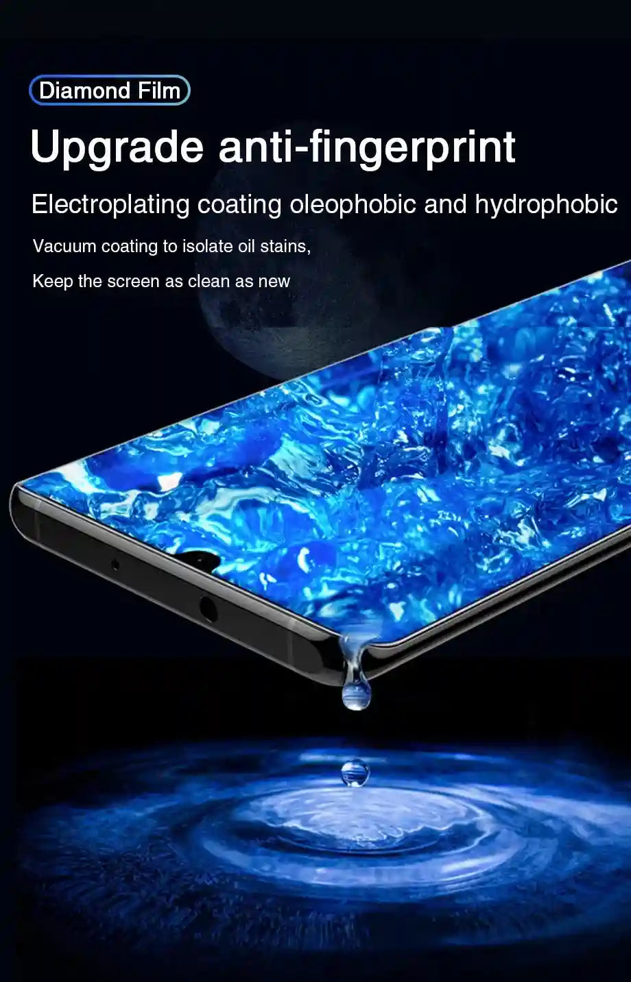 Huawei P30 Pro Screen Protector - 3D Curved Tempered Glass 3-Pack AE Tidesmit