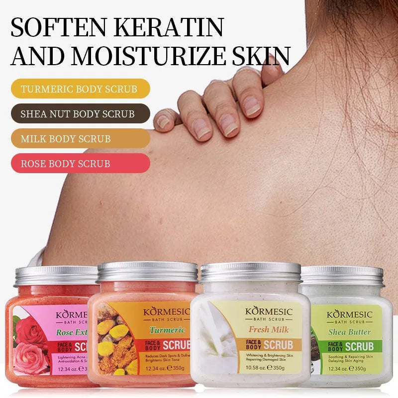 Body Scrub Exfoliating Cream | Natural Deep Cleansing Treatment Scrubs Treatments Tidesmit