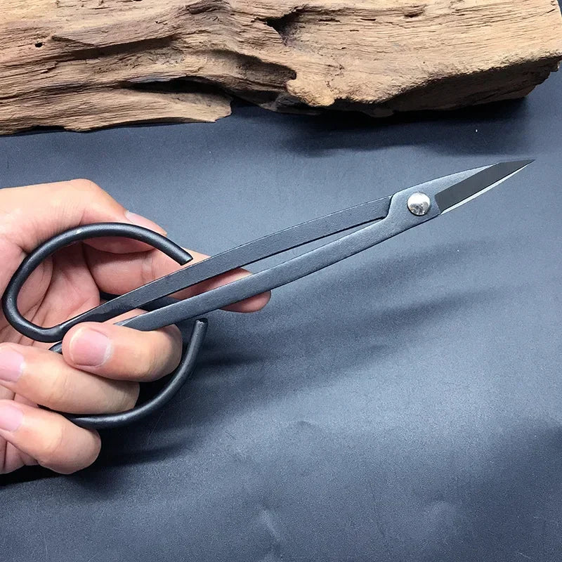 Professional Steel Long Handle Bonsai Scissors Plant Branch Shears Gardening Pruning Bonsai Scissors Flowers Plant Grafting Tool