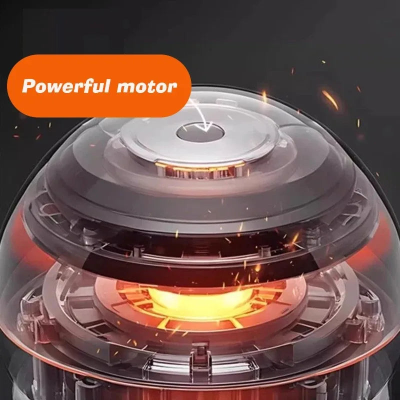 Close-up of a powerful motor in a smart interactive cat ball for automatic rolling and pet entertainment.