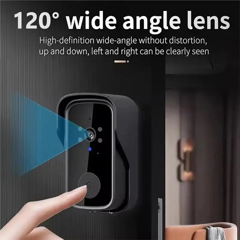 24-Hour Delivery Two-Way Intercom Wireless Video Doorbell 4.3In LPS Screen Night Vision Waterproof Visual Camera Home Security