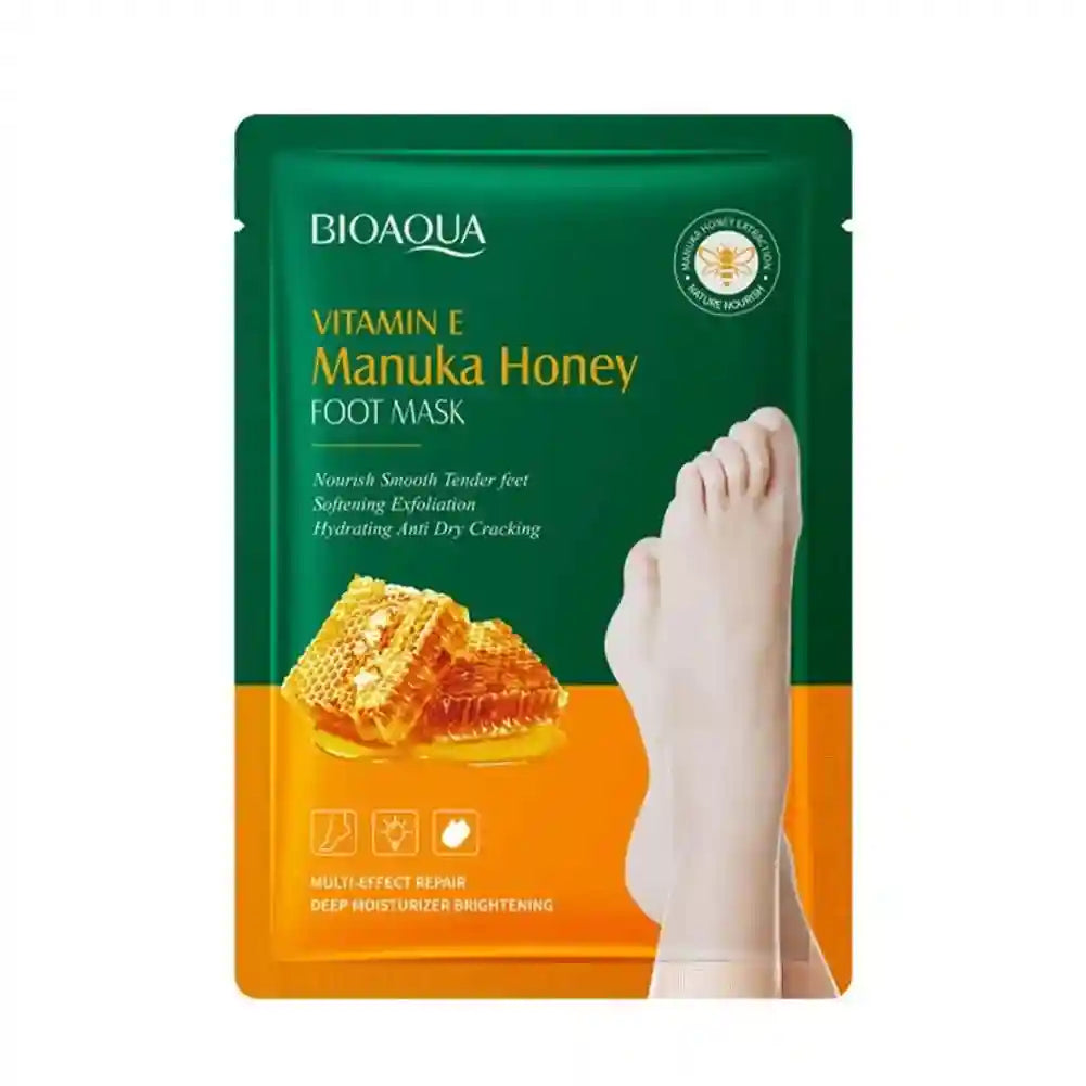 Vitamin E Foot Mask with Manuka Honey for Salon-Quality Soft Skin Scrubs Treatments 1 pair China Mainland Tidesmit