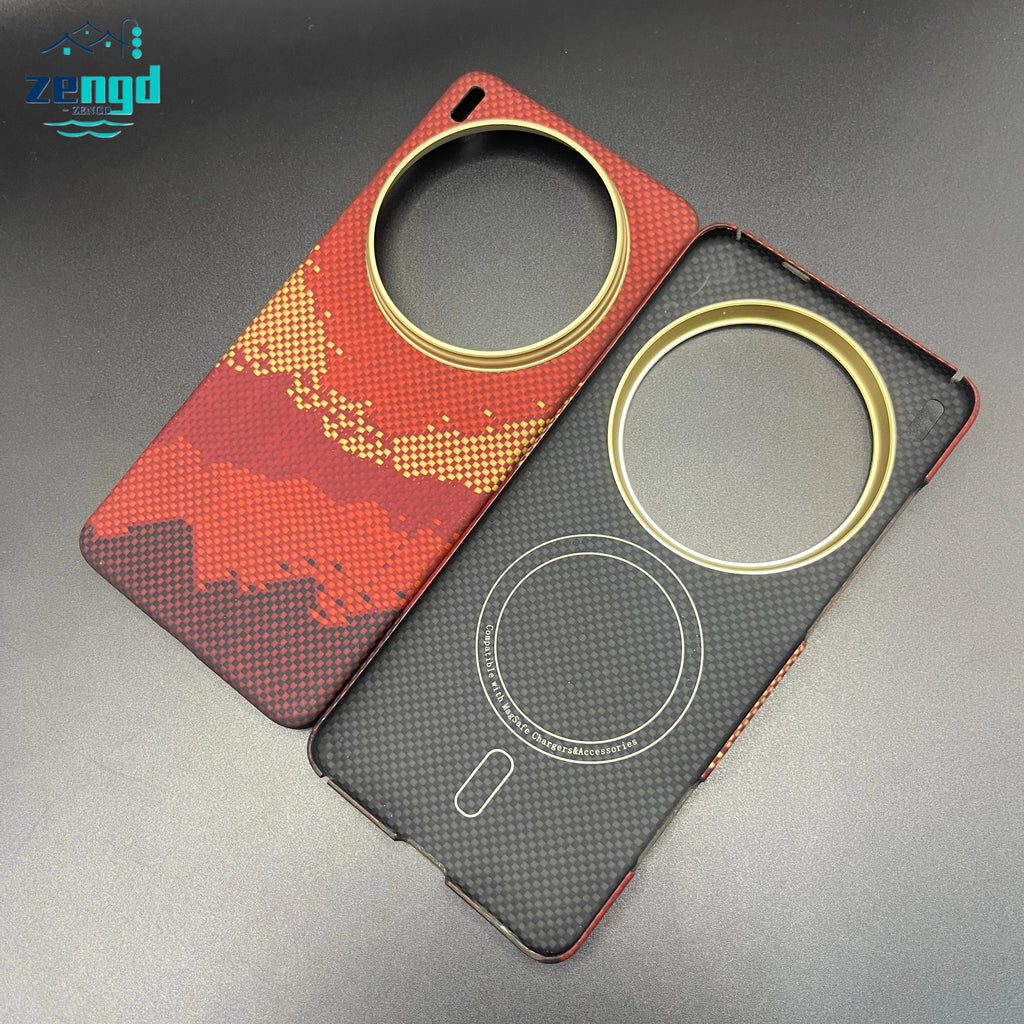 Vivo X200 Ultra Magnetic Aramid Fiber Case | Slim Shockproof Cover Tidesmit