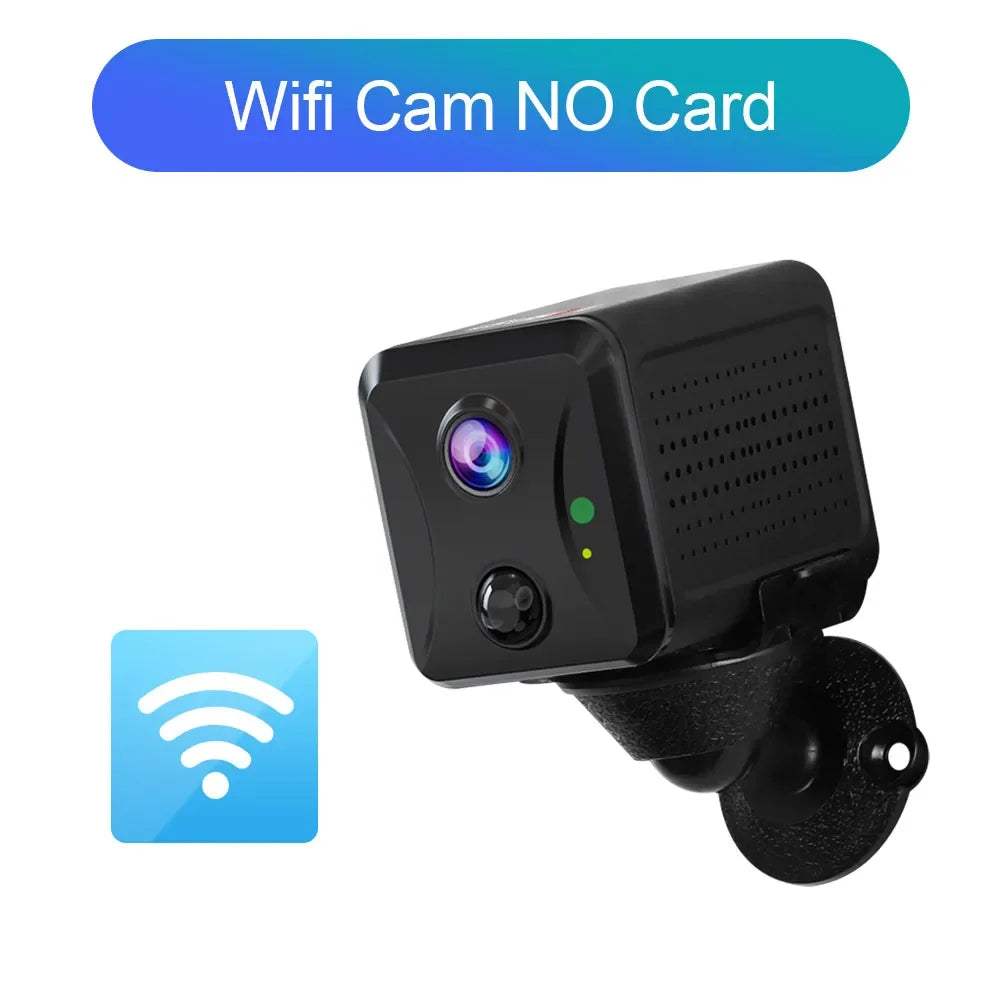LS VISION 5MP Mini 4G Security Camera SIM Card Wireless Wifi Camera 3800mAh Camcorder PIR Human Detectioon Video Recorder Ubox