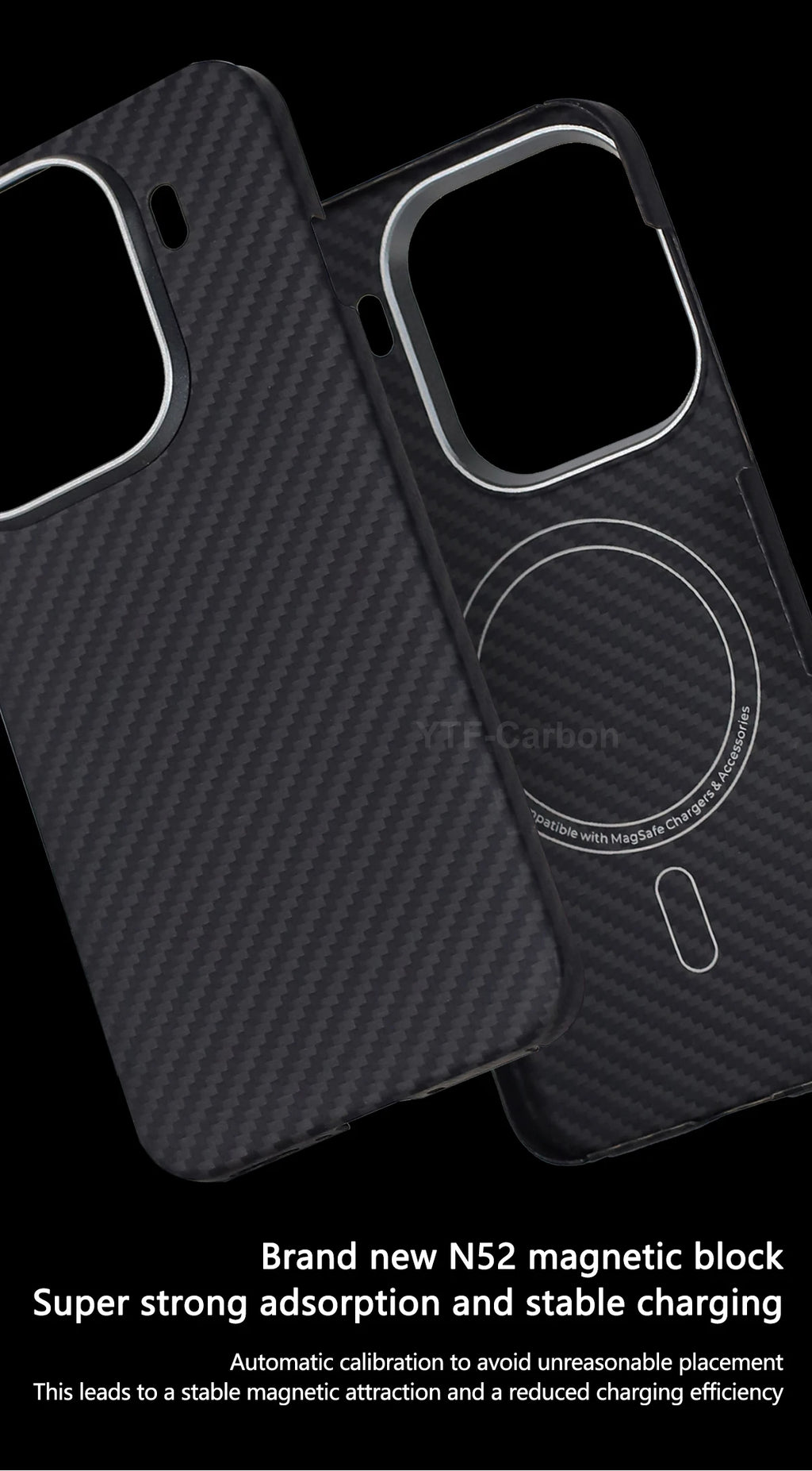 Oppo Find X9 Pro Carbon Fiber Case - Slim Magnetic Protection Tidesmit