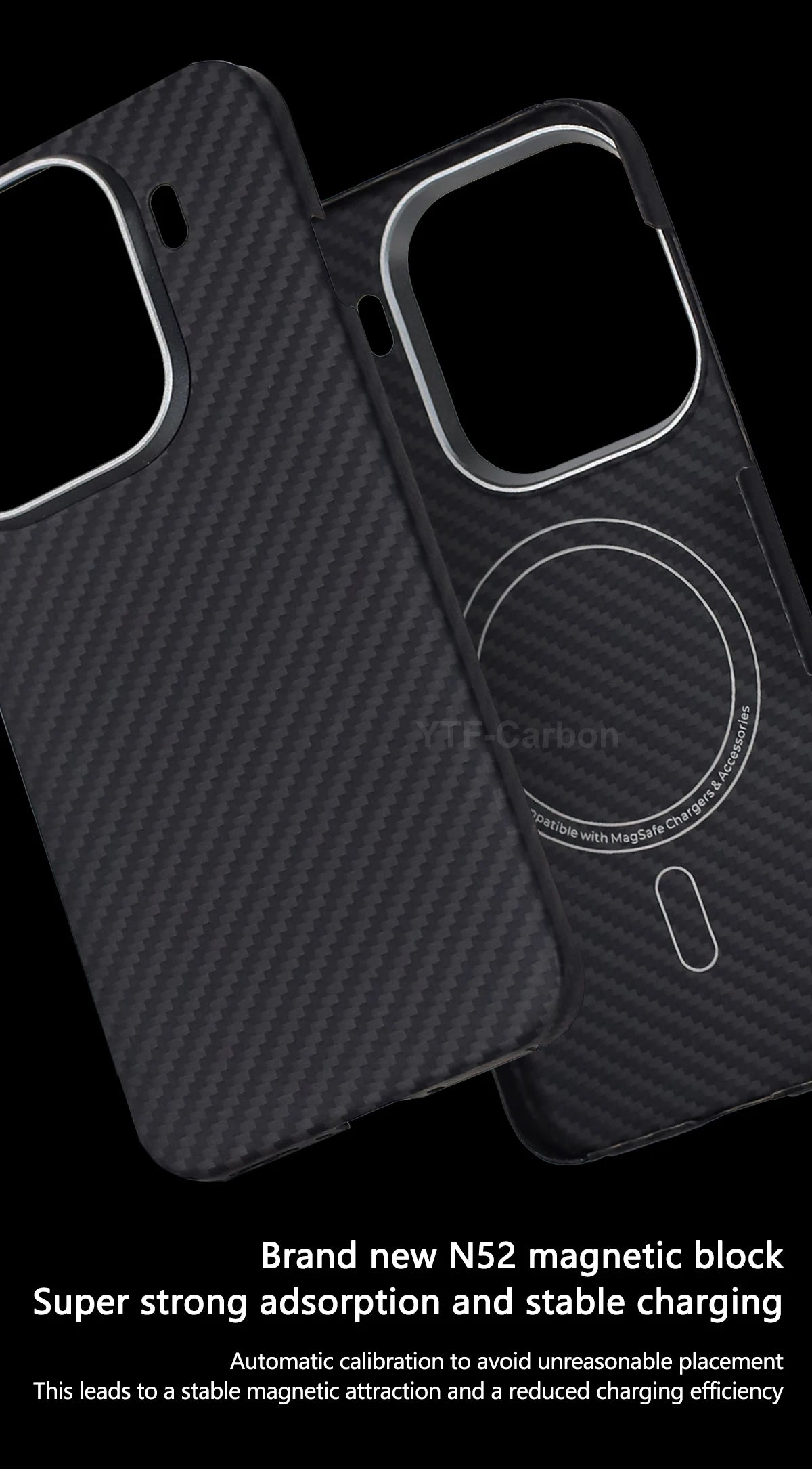 Oppo Find X9 Pro Carbon Fiber Case - Slim Magnetic Protection Tidesmit