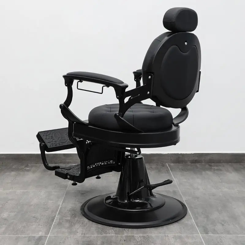 Professional Reclining Barber Chair for Hair Cutting and Shaving Massage Chairs Tidesmit