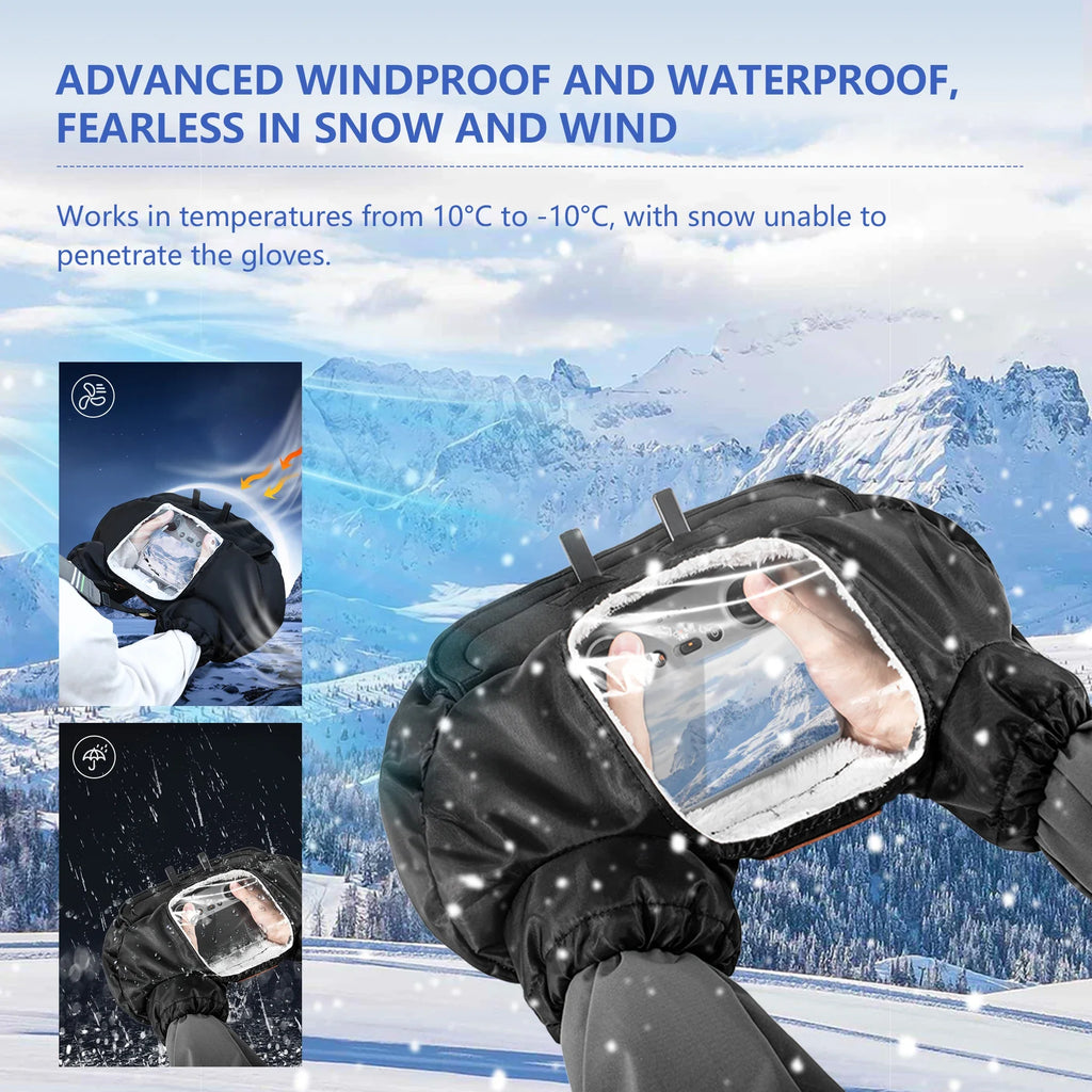 Drone Flight Gloves for Cold Weather Operation - Thermal Control Tidesmit