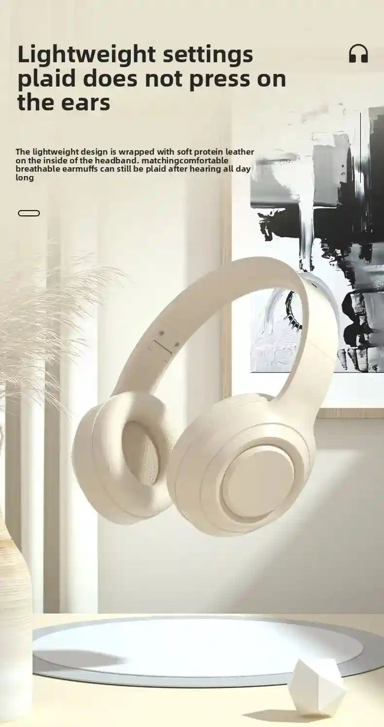Wireless Over-Ear Headphones with Active Noise Cancellation and HiFi Stereo Tidesmit
