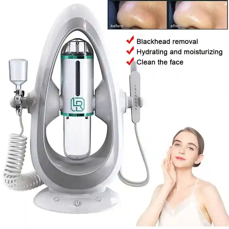 Hydra Facial Machine - Deep Pore Cleansing & Electric Massager Tool Eye Massage Instrument Tidesmit