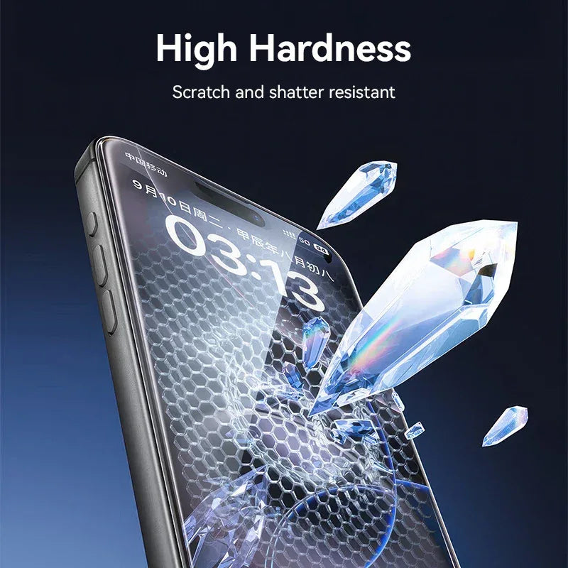 iPhone 17 Pro Max Screen Protector: 9H Tempered Glass - Case Friendly Tidesmit