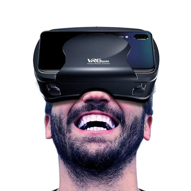 VR Headset for Smartphones - Lightweight 3D Virtual Reality Glasses Tidesmit