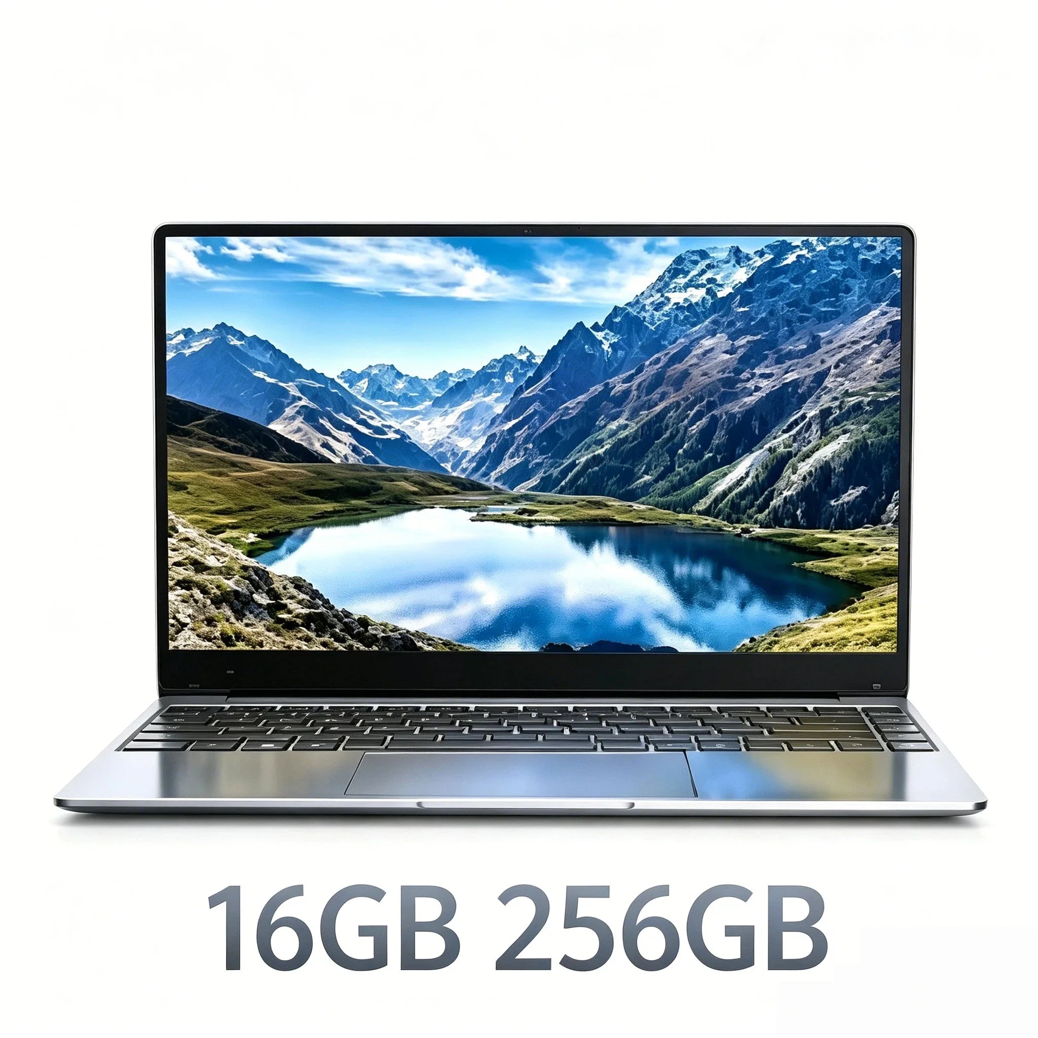 15.6 Inch Intel N3700 NEW Laptop 16GB RAM 2TB SSD Windows 11 Ultra Slim Notebook Gamer 1920x1080 Office Study PC Max Ultra Plus