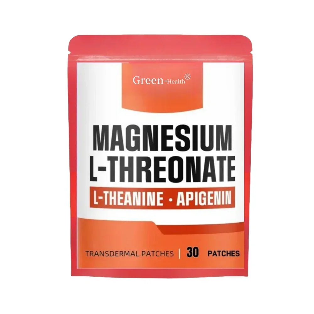 Magnesium L-Threonate Transdermal Patches - 30 Patches One Month Supply