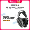 Hifiman Ananda Stealth Planar Magnetic Headphones | Tidesmit Audio black Tidesmit