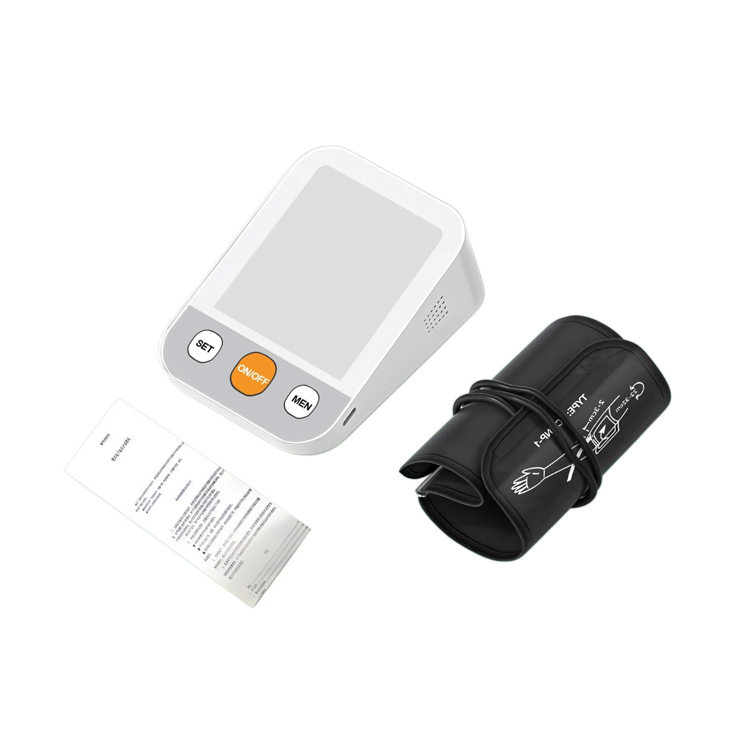 Blood Pressure Machine LED Display Digital Upper Arm Blood Pressure Monitor Automatic Tonometer BP Meter Arm Cuff Test Kit