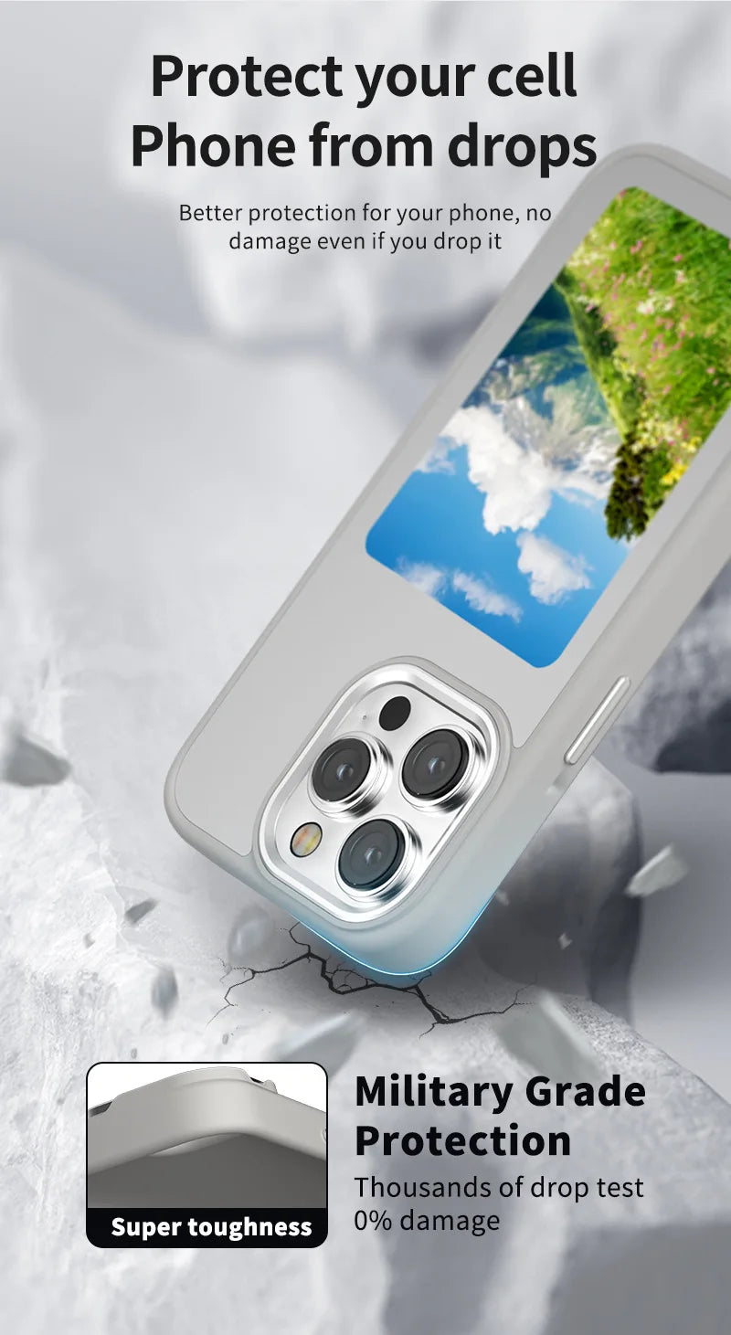 NFC E-Ink Phone Case for iPhone - Custom DIY Display & Slim Fit Cover Tidesmit