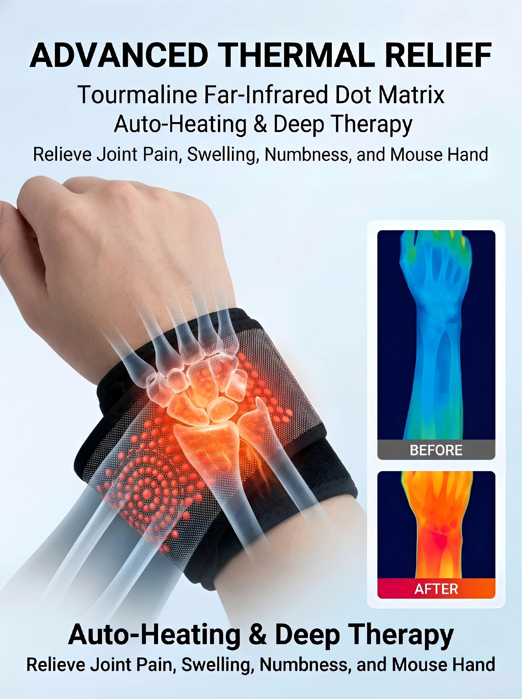 Adjustable Compression Wrist Support Brace Breathable & Comfortable Wrist Brace for Daily Wear Wrist Brace with Adjustable Strap