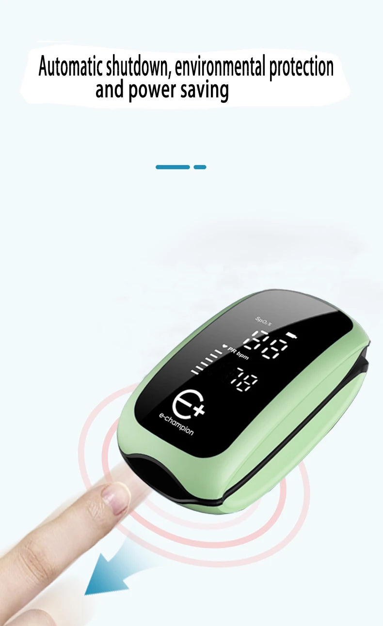 Medcial Forehead Thermometer Fingertip Pulse Oximeter Monitor Blood Oxygen Saturation Meter Pulse Oximeter USB Rechargeale