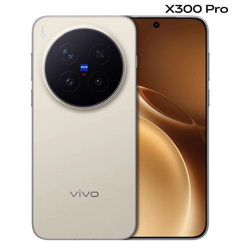Original Vivo X300 Pro Mobile Phone 6.78" AMOLED 200.0MP 90W Charge Android 16.0 OTA 6510mAh Dimensity 9500 IP69 Waterproof